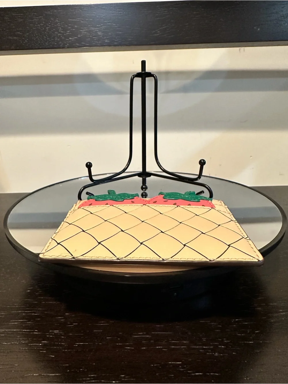Kate Spade Picnic Perfect Strawberry Card Holder